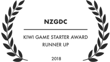 NZGDC: Kiwi Game Started Award Runner Up